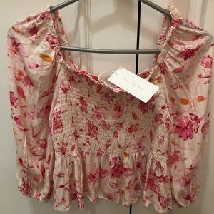 (NWT) Lush Clothing floral top